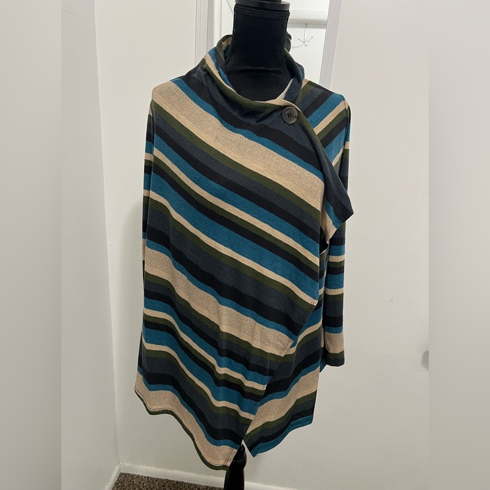 GOLDSPARK Colorful Striped Sweater